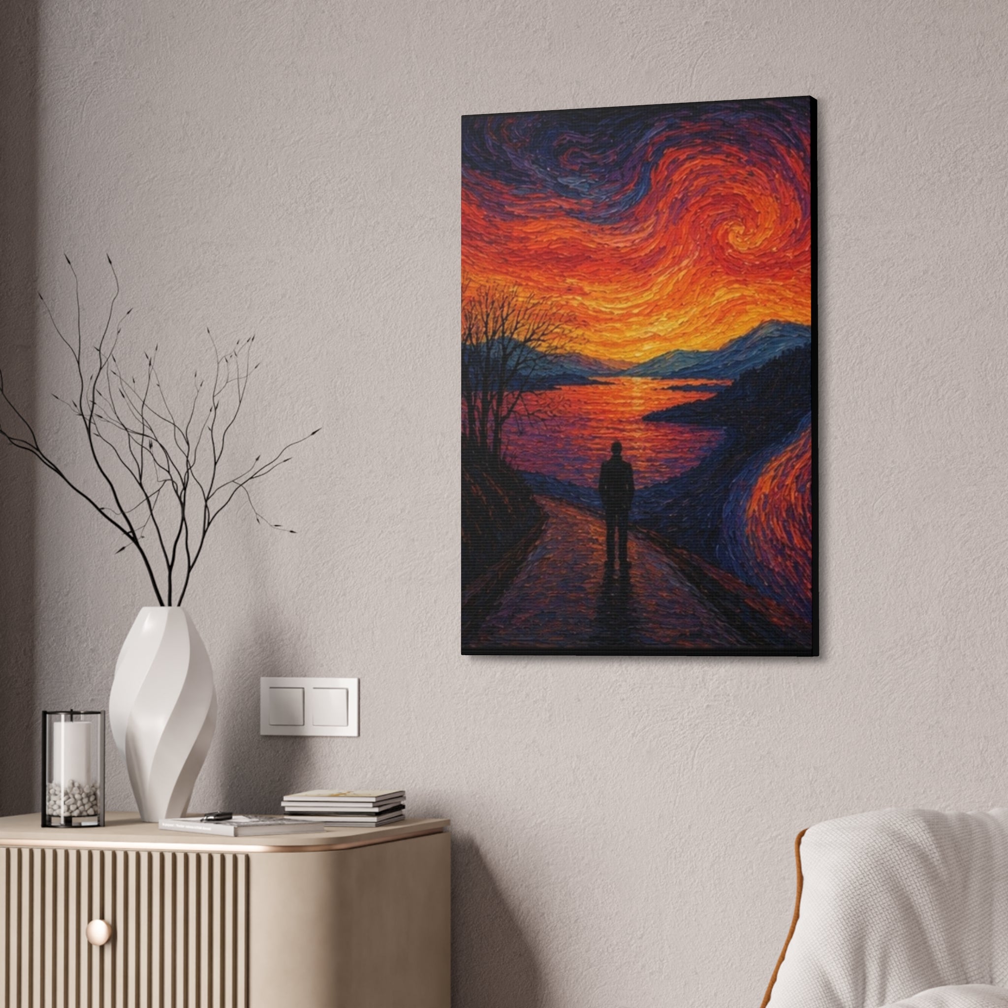 Path of Reflection     Canvas Stretched, 1.5''