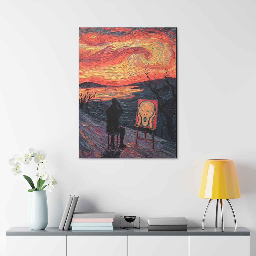 The Artist and the Echo  Canvas Stretched, 1.5''