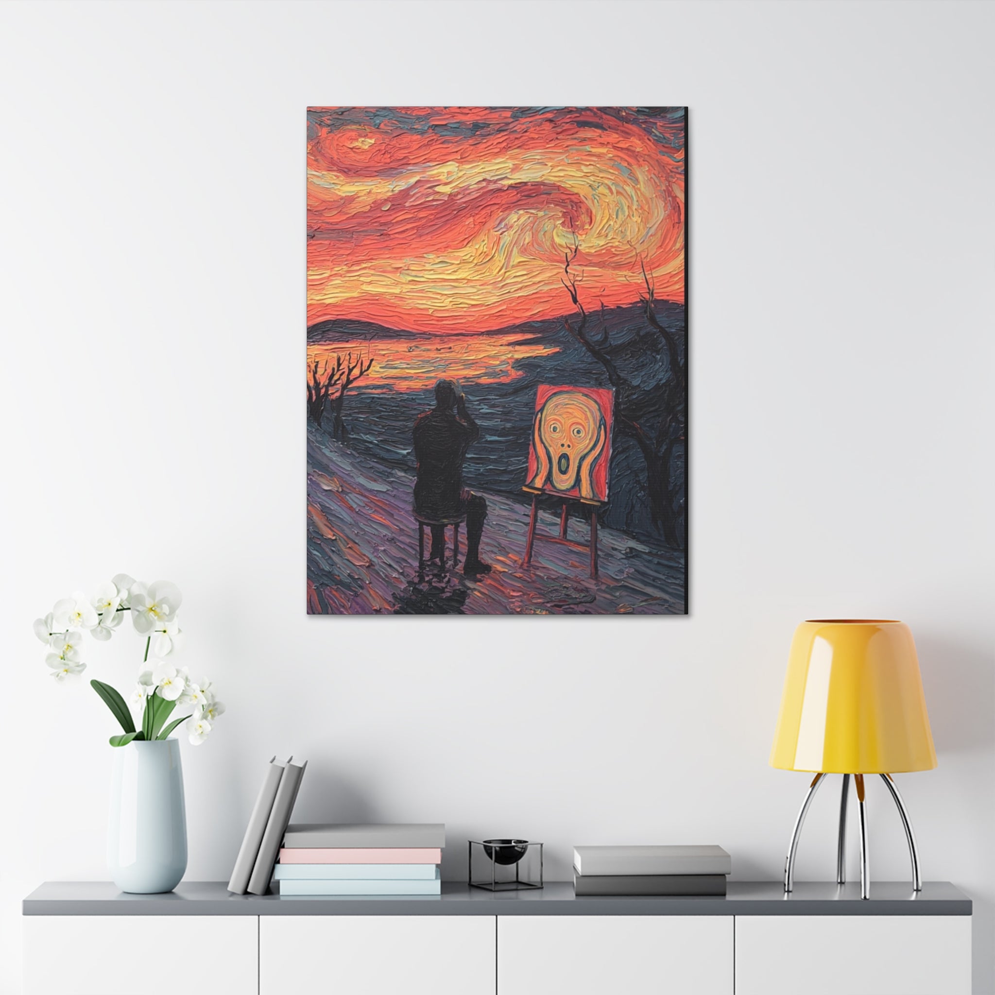 The Artist and the Echo  Canvas Stretched, 1.5''