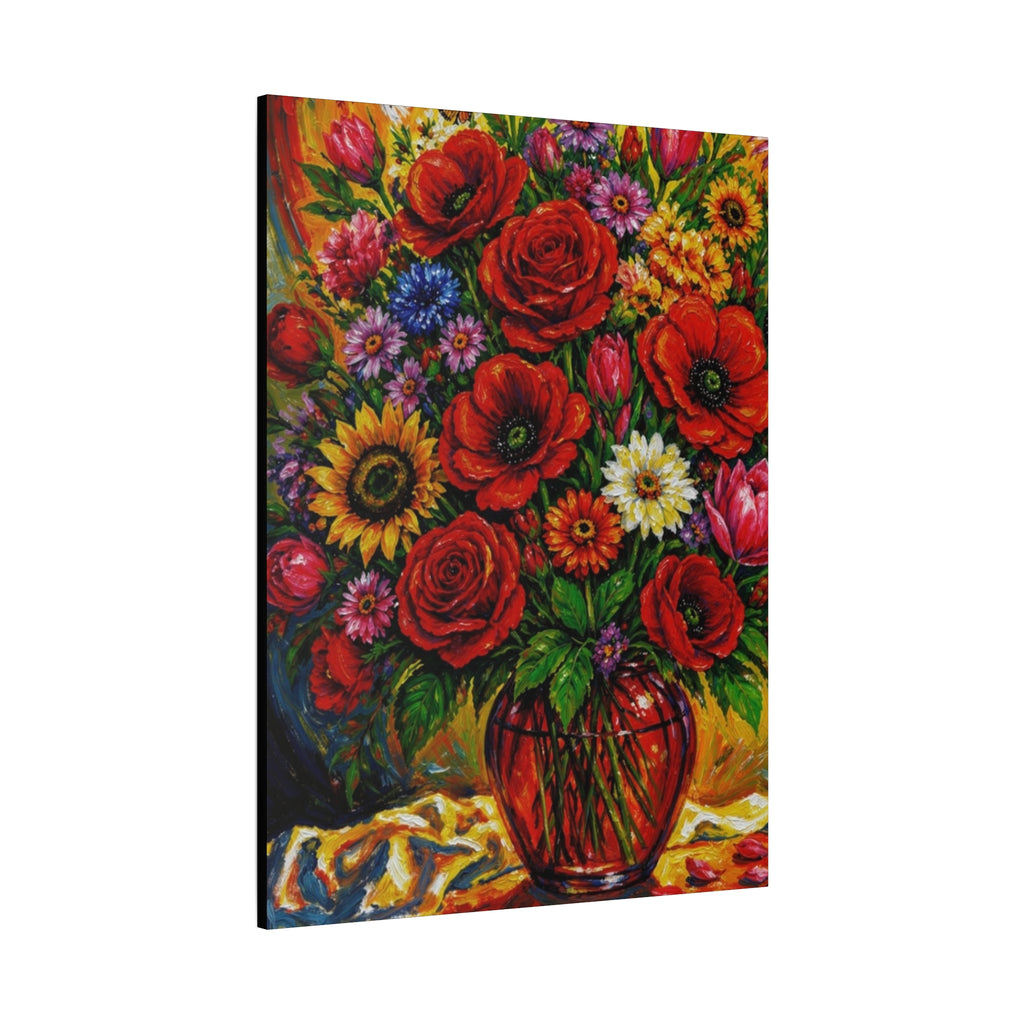 Bouquet of Joy Matte Canvas, Stretched, 1.25"