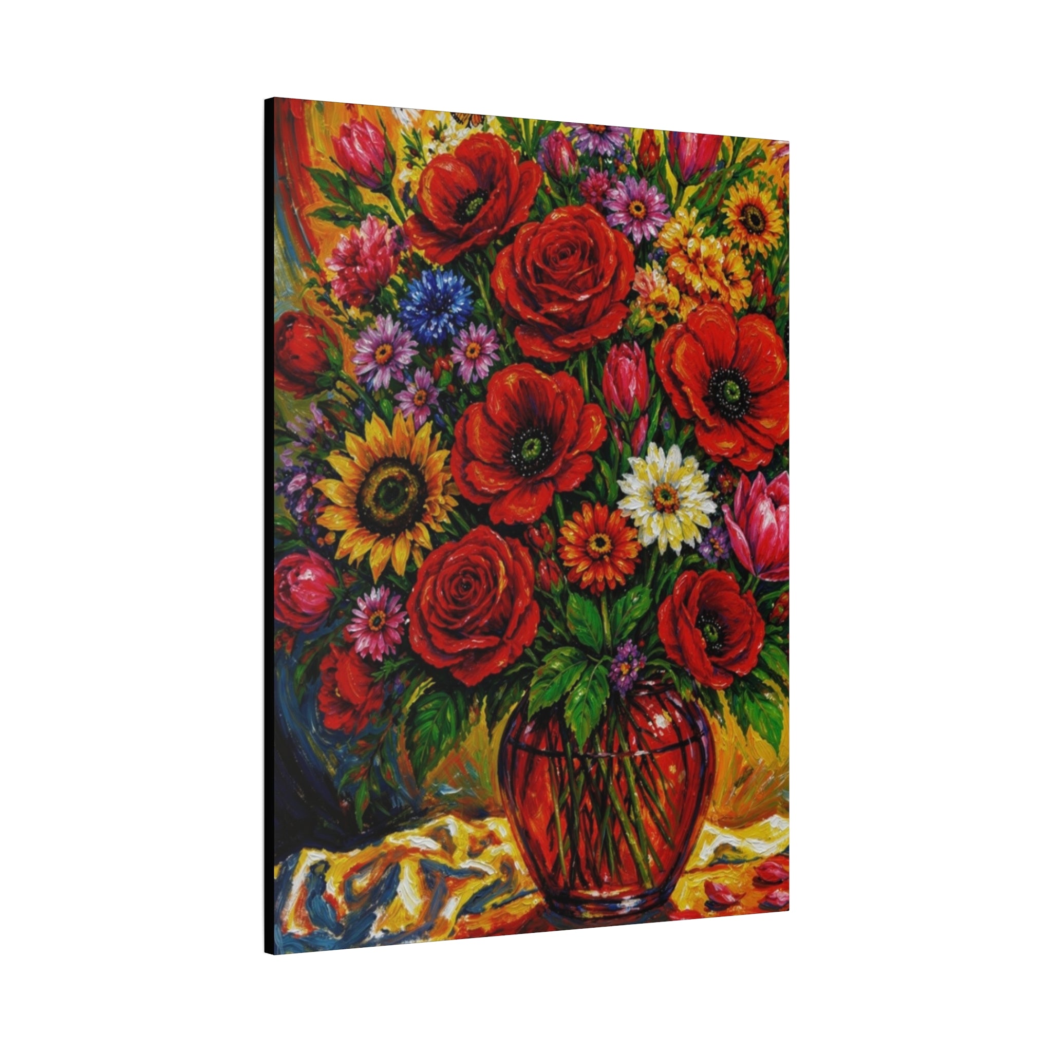 Bouquet of Joy Matte Canvas, Stretched, 1.25"