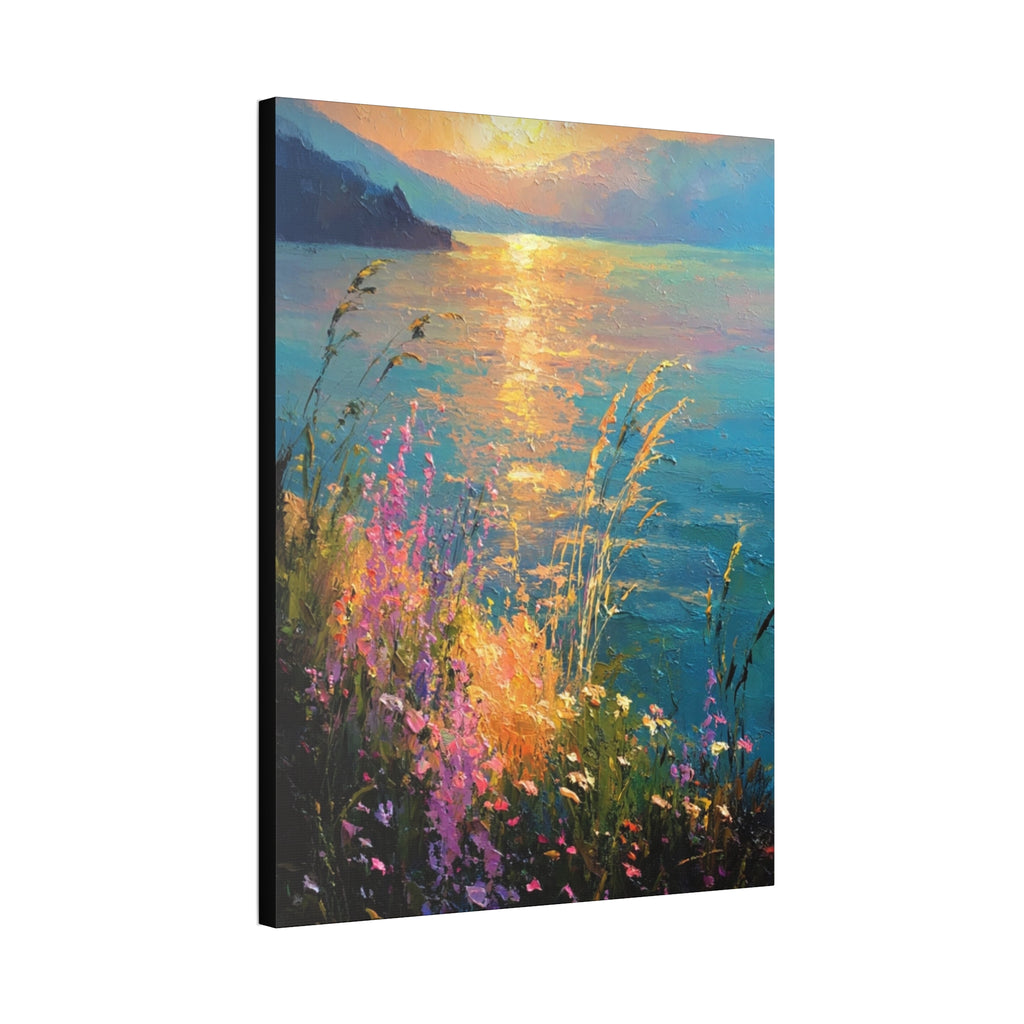 Golden Reflections at Twilight  Canvas Stretched, 1.5''