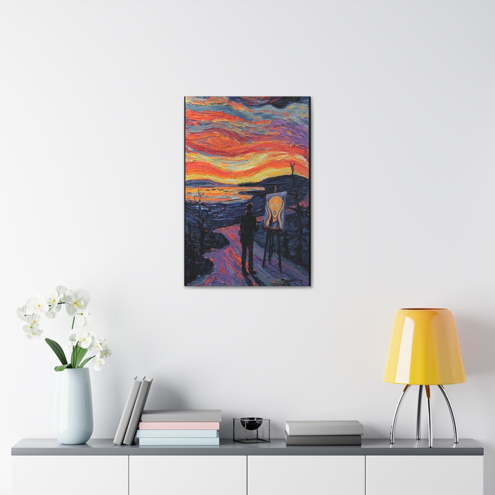 The Artist and the Echo  Canvas Stretched, 1.5''