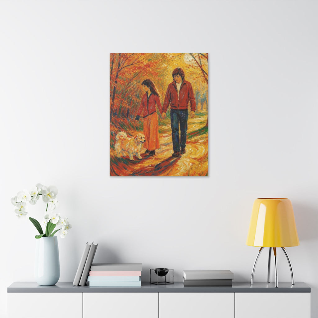 Autumn Promenade     Classic Stretched Canvas