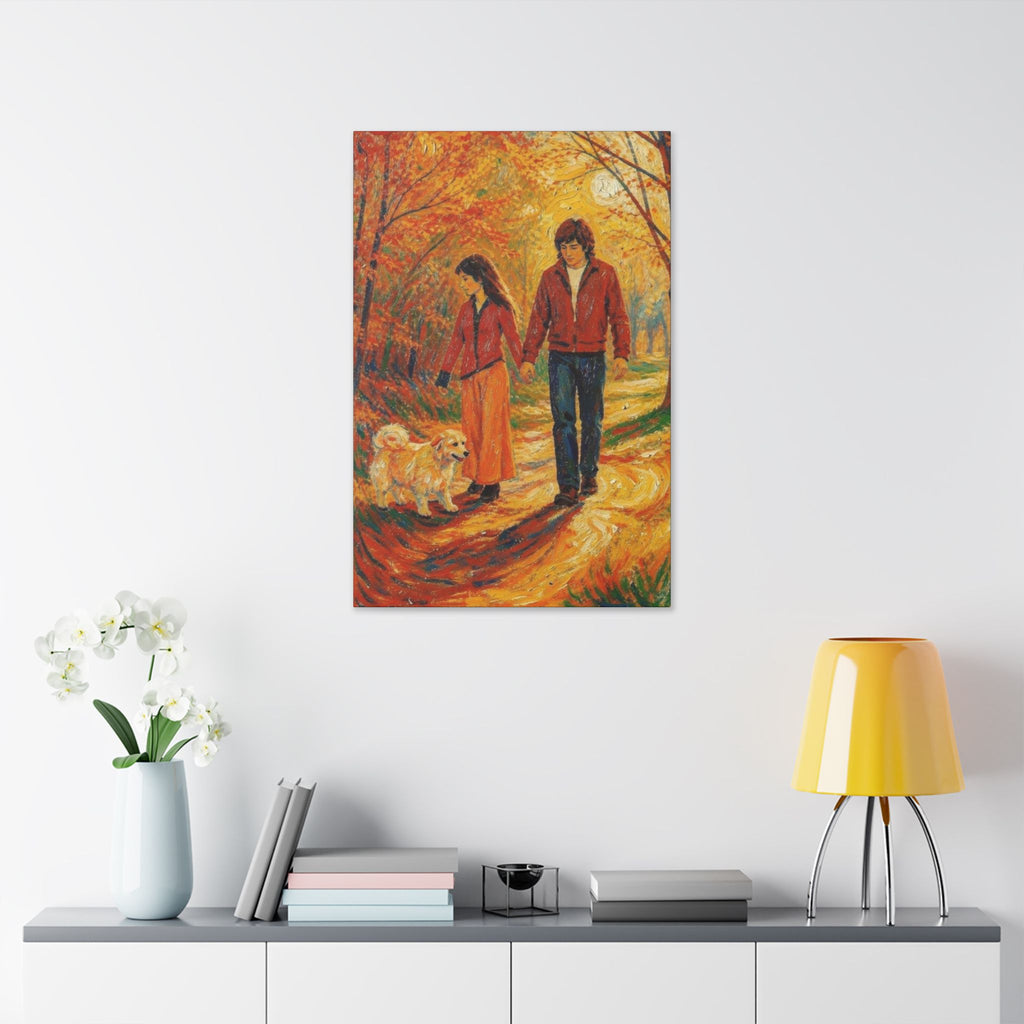 Autumn Promenade     Classic Stretched Canvas
