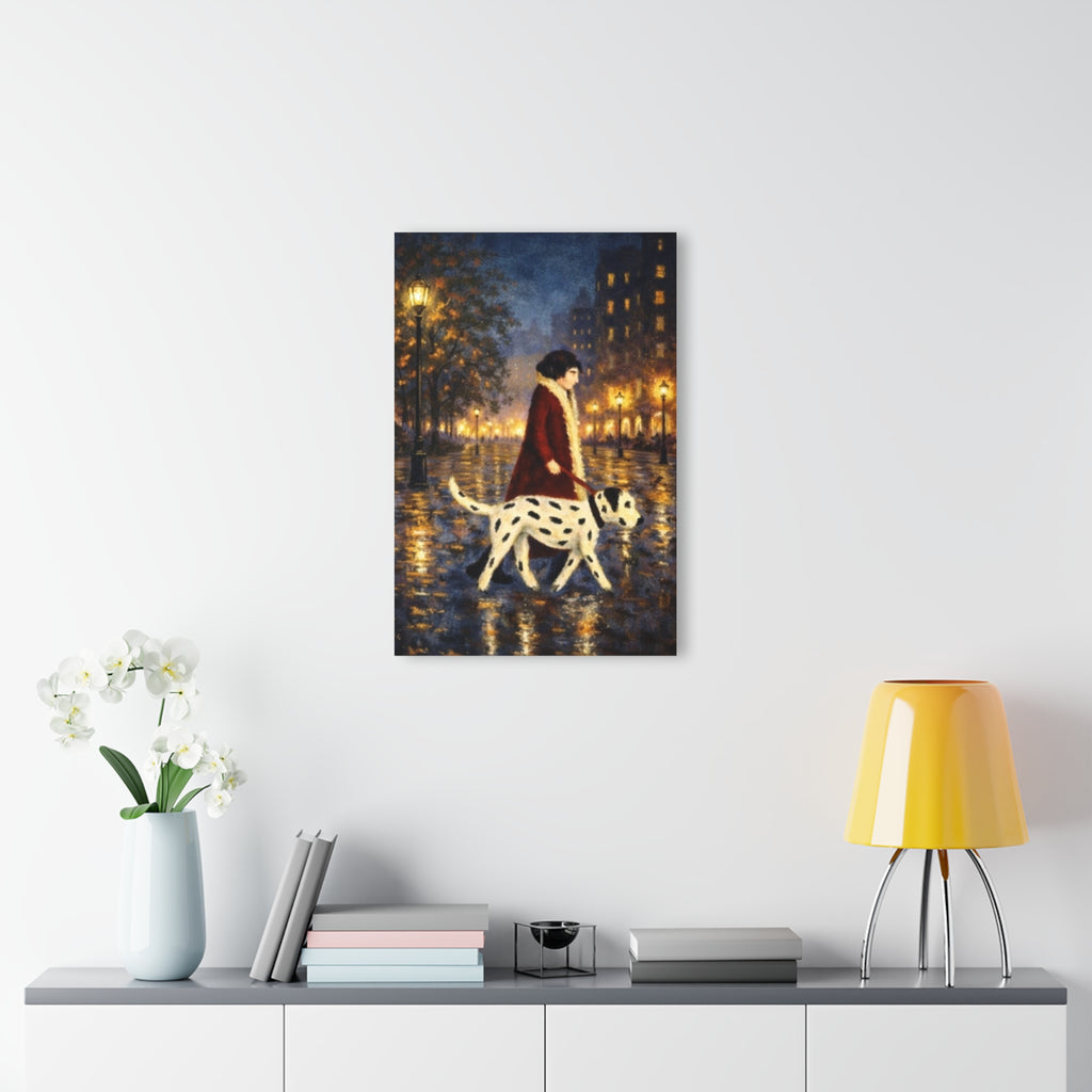 Evening Stroll with a Faithful Friend Prints (French Cleat Hanging)