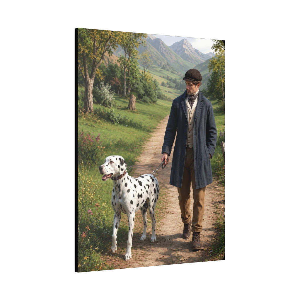 The Dalmatian Walk – Countryside Companion Art Print