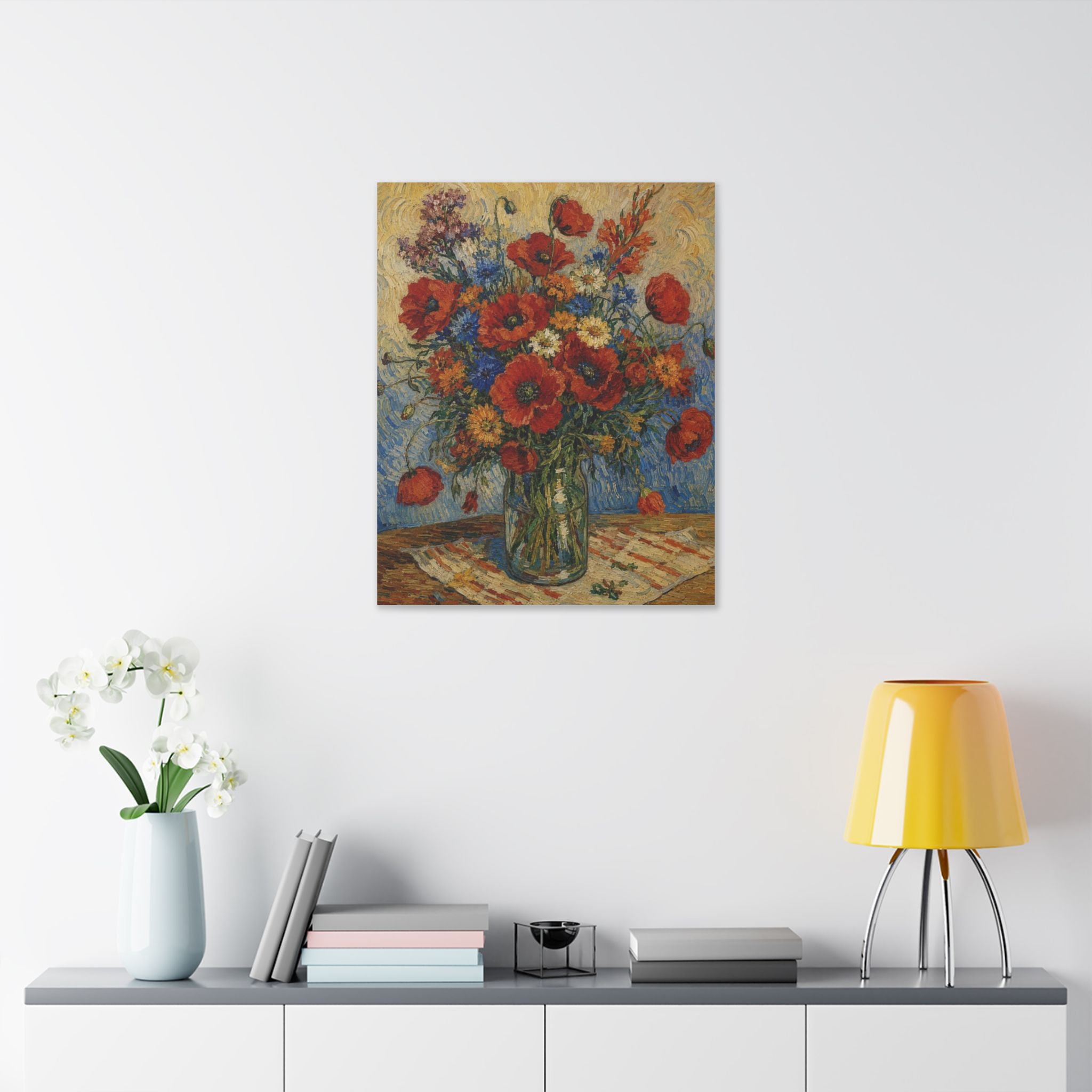 Wildflower Symphony  Classic Stretched Canvas