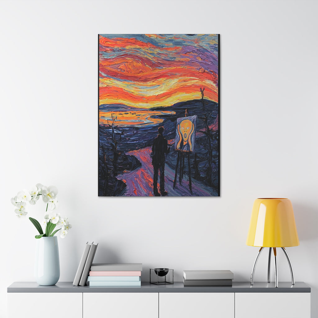 The Artist and the Echo  Canvas Stretched, 1.5''