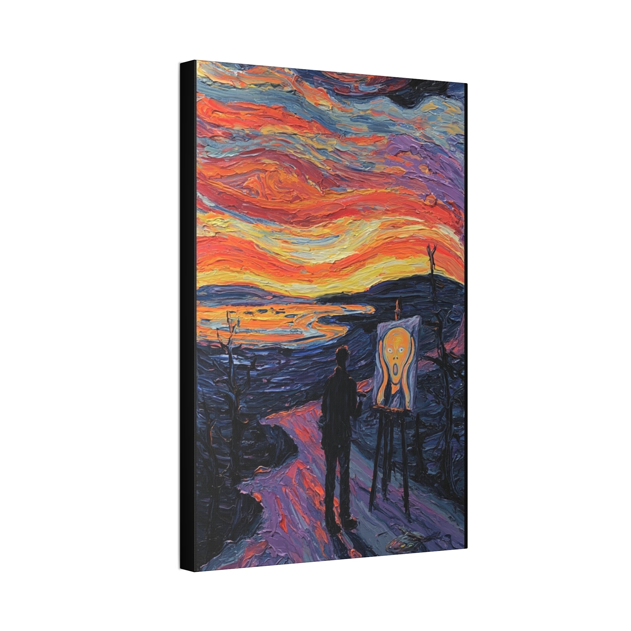 The Artist and the Echo  Canvas Stretched, 1.5''