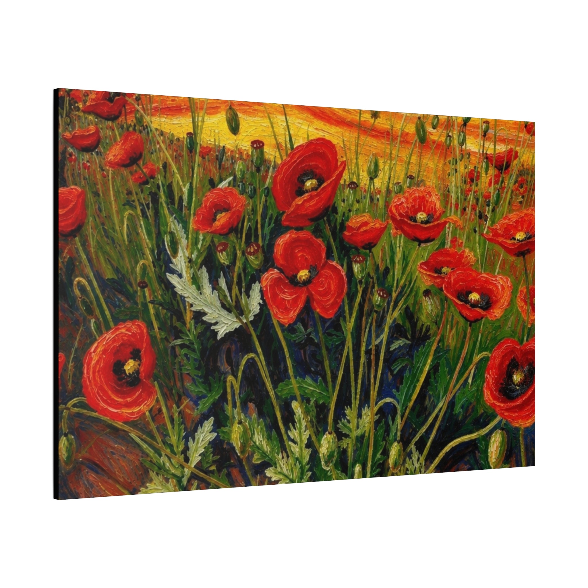 Whispers of the Poppy Meadow Matte Canvas, Stretched, 1.25"