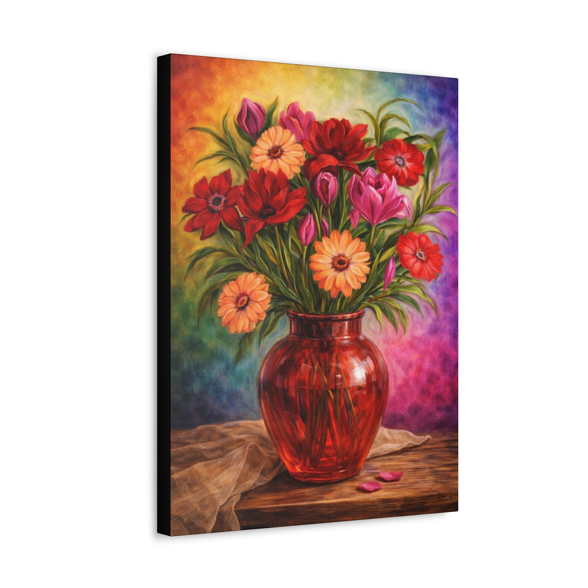 Bouquet of flowers      Stretched Canvas