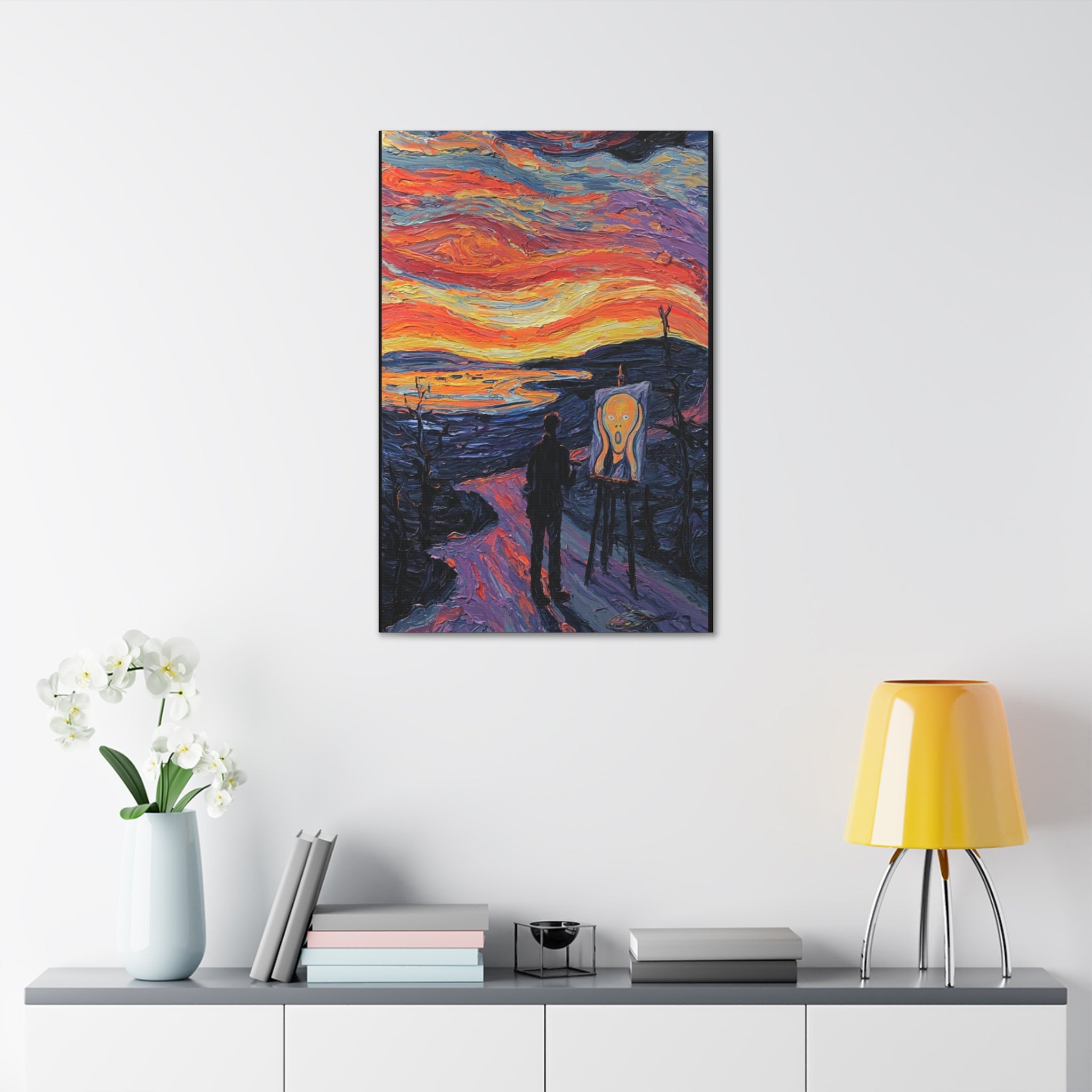 The Artist and the Echo  Canvas Stretched, 1.5''