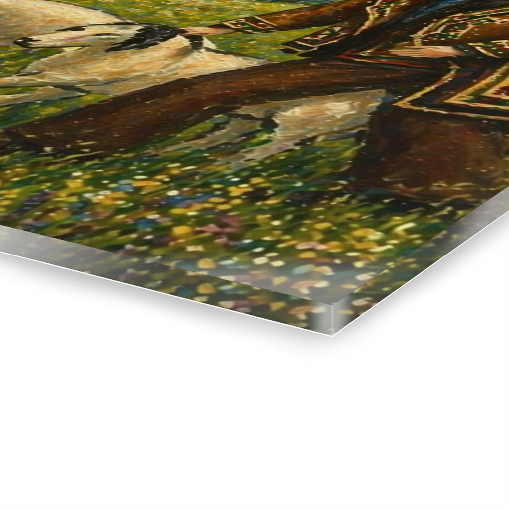 Mountain Shepherds – Rustic Countryside Acrylic Wall Art