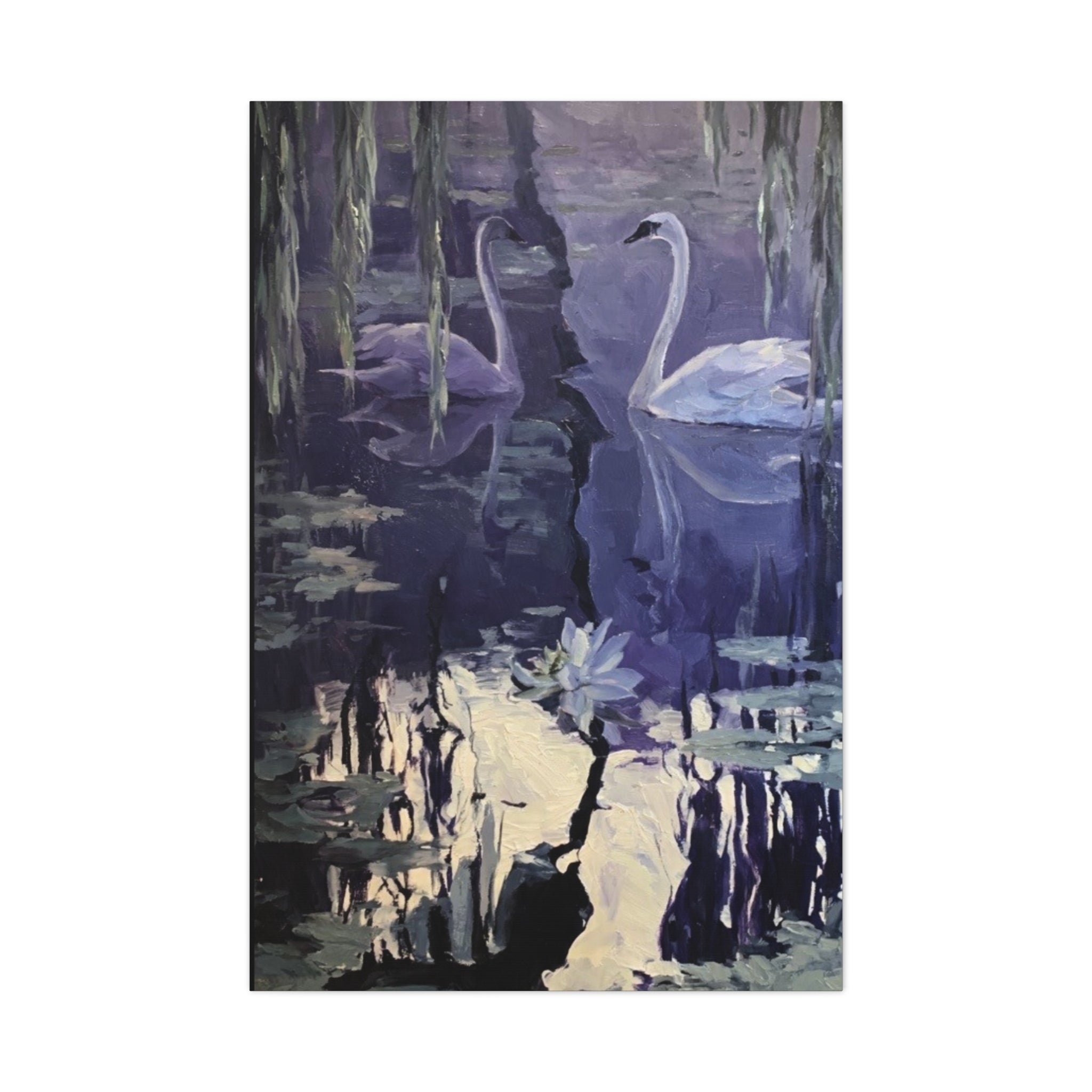 Broken Hearts on Still Waters  Matte Canvas, Stretched, 1.25"
