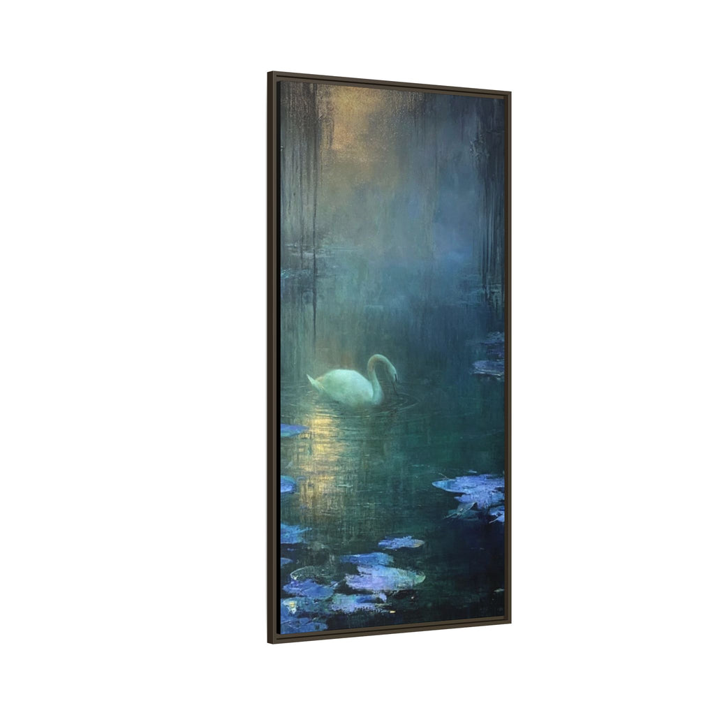 The Weight of Silence   Matte Canvas, Framed (Multi-color)
