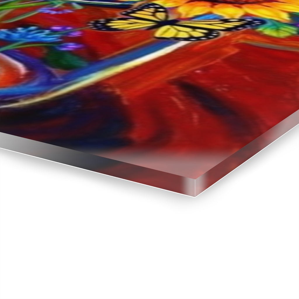 Sunflower Symphony Vibrant Floral Bouquet Art Print