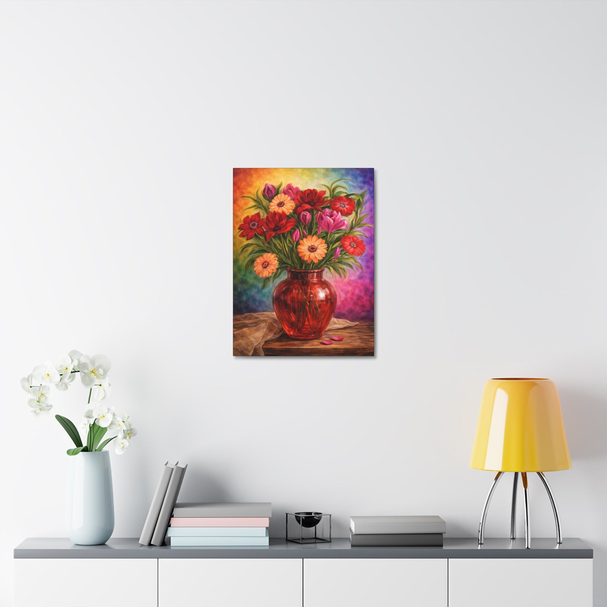 Bouquet of flowers      Stretched Canvas