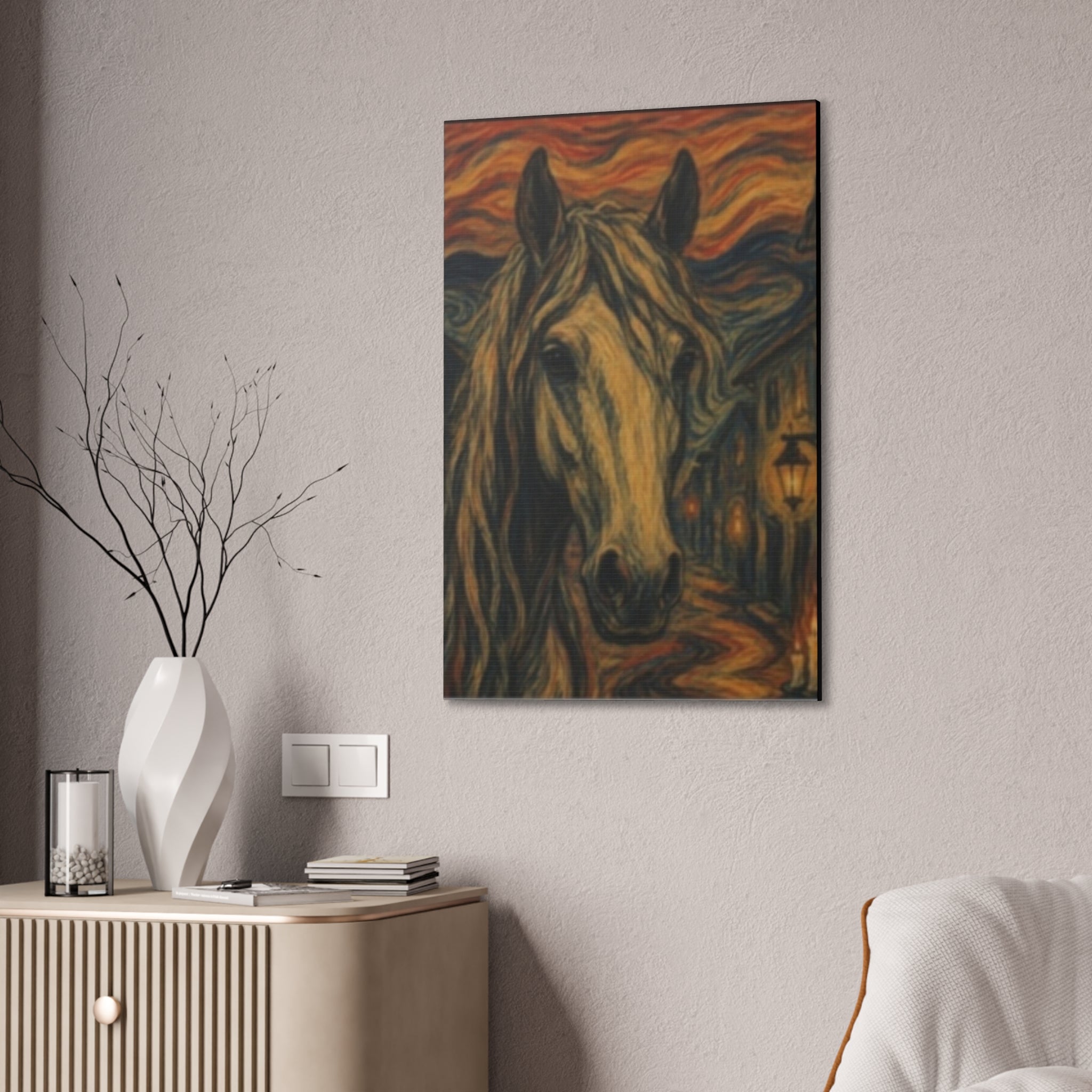 The Silent Wanderer  Canvas Stretched, 0.75"