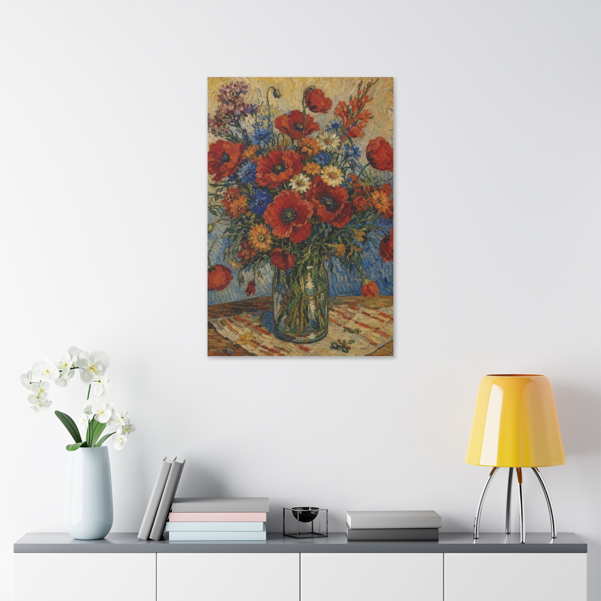 Wildflower Symphony  Classic Stretched Canvas