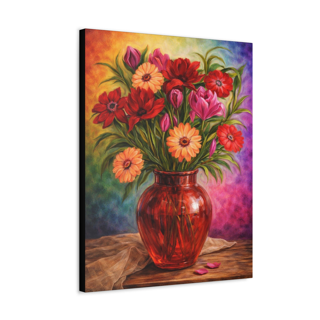Bouquet of flowers      Stretched Canvas