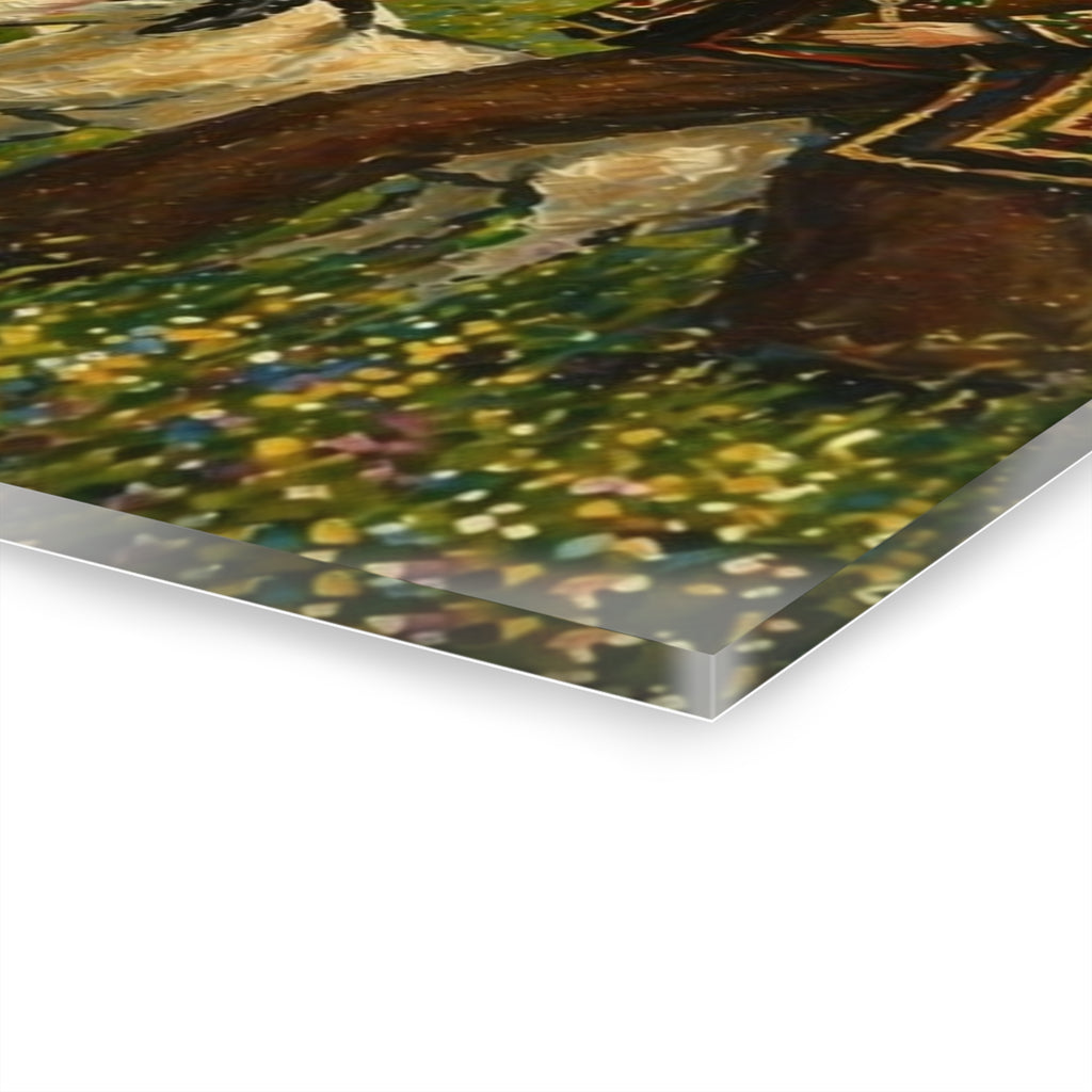 Mountain Shepherds – Rustic Countryside Acrylic Wall Art