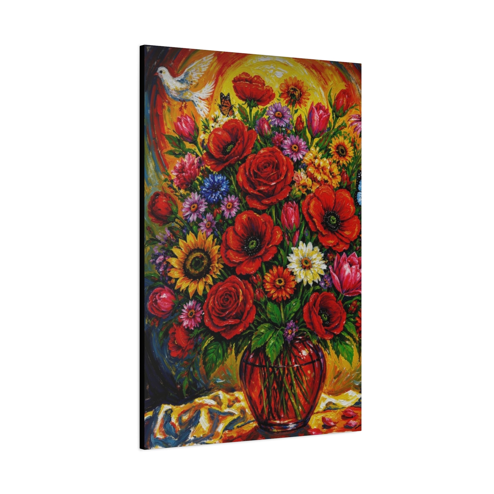 Bouquet of Joy Matte Canvas, Stretched, 1.25"