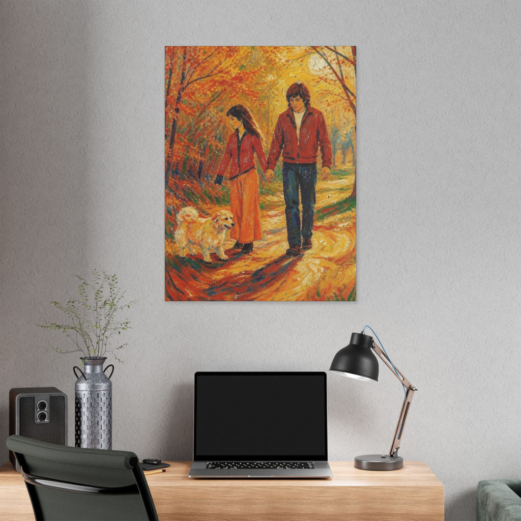 Autumn Promenade     Classic Stretched Canvas