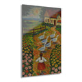 Following the Geese Home  Acrylic Prints (French Cleat Hanging)