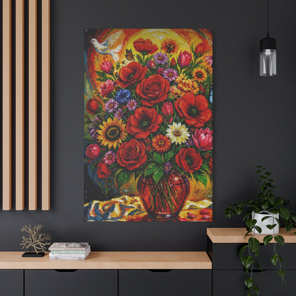 Bouquet of Joy Matte Canvas, Stretched, 1.25"