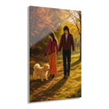 Golden Path of Togetherness  Acrylic Prints (French Cleat Hanging)