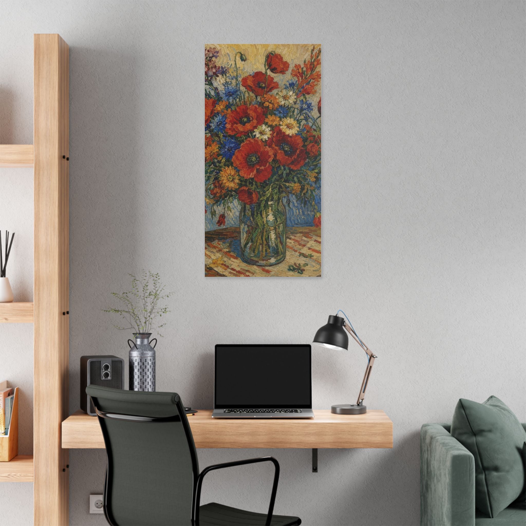 Wildflower Symphony  Classic Stretched Canvas
