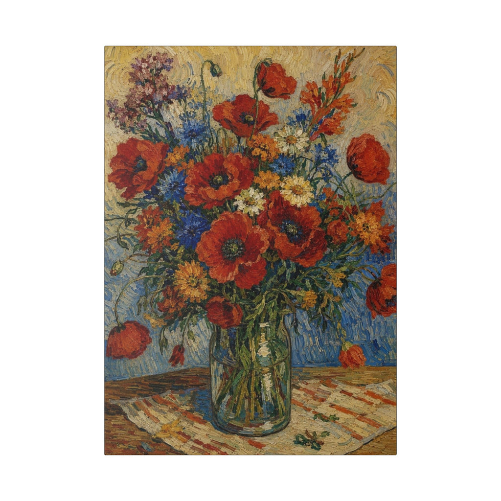 Wildflower Symphony  Classic Stretched Canvas