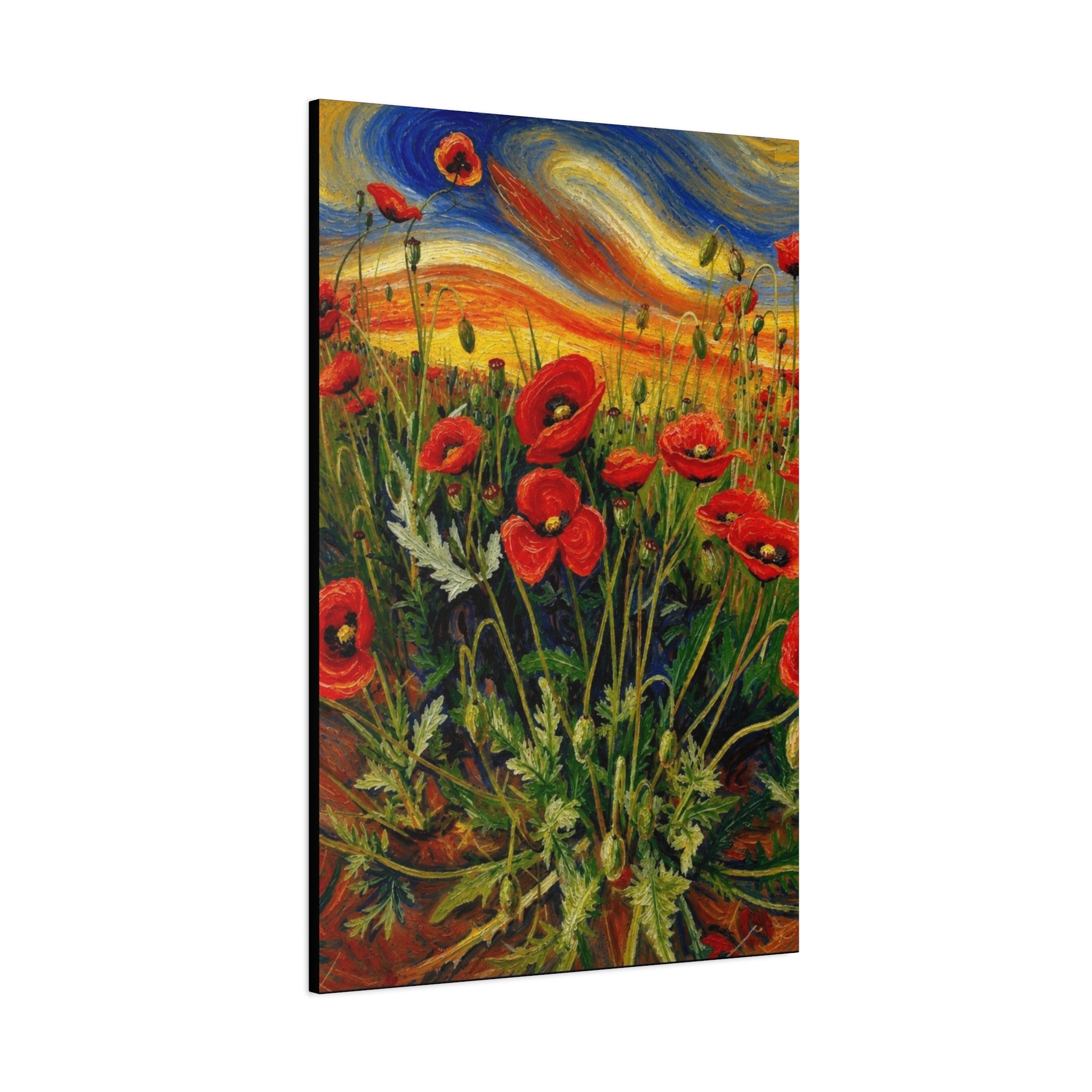 Whispers of the Poppy Meadow Matte Canvas, Stretched, 1.25"