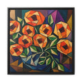 Radiant Geometry  Matte Canvas, Framed (Multi-color)