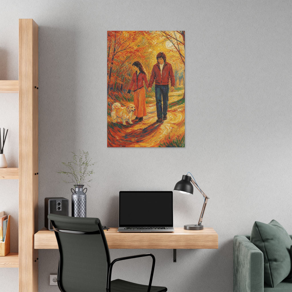 Autumn Promenade     Classic Stretched Canvas