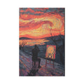The Artist and the Echo  Canvas Stretched, 1.5''