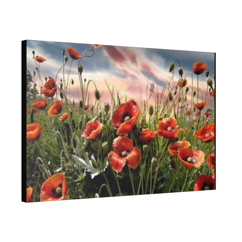 Whispers of the Poppy Meadow Canvas Stretched, 1.5''