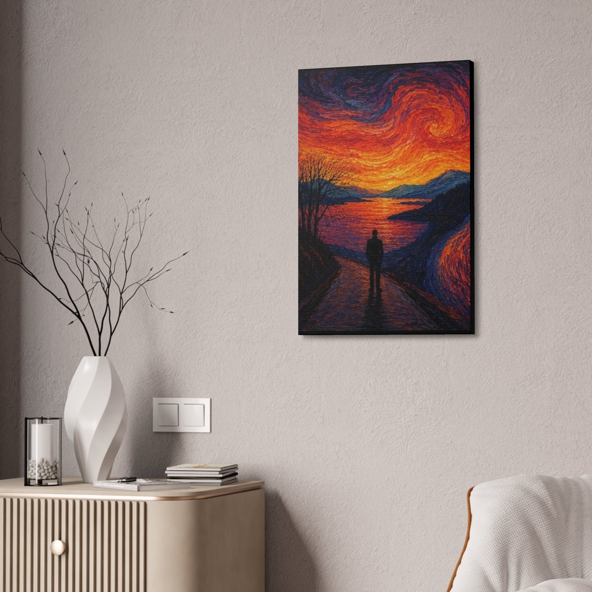 Path of Reflection     Canvas Stretched, 1.5''