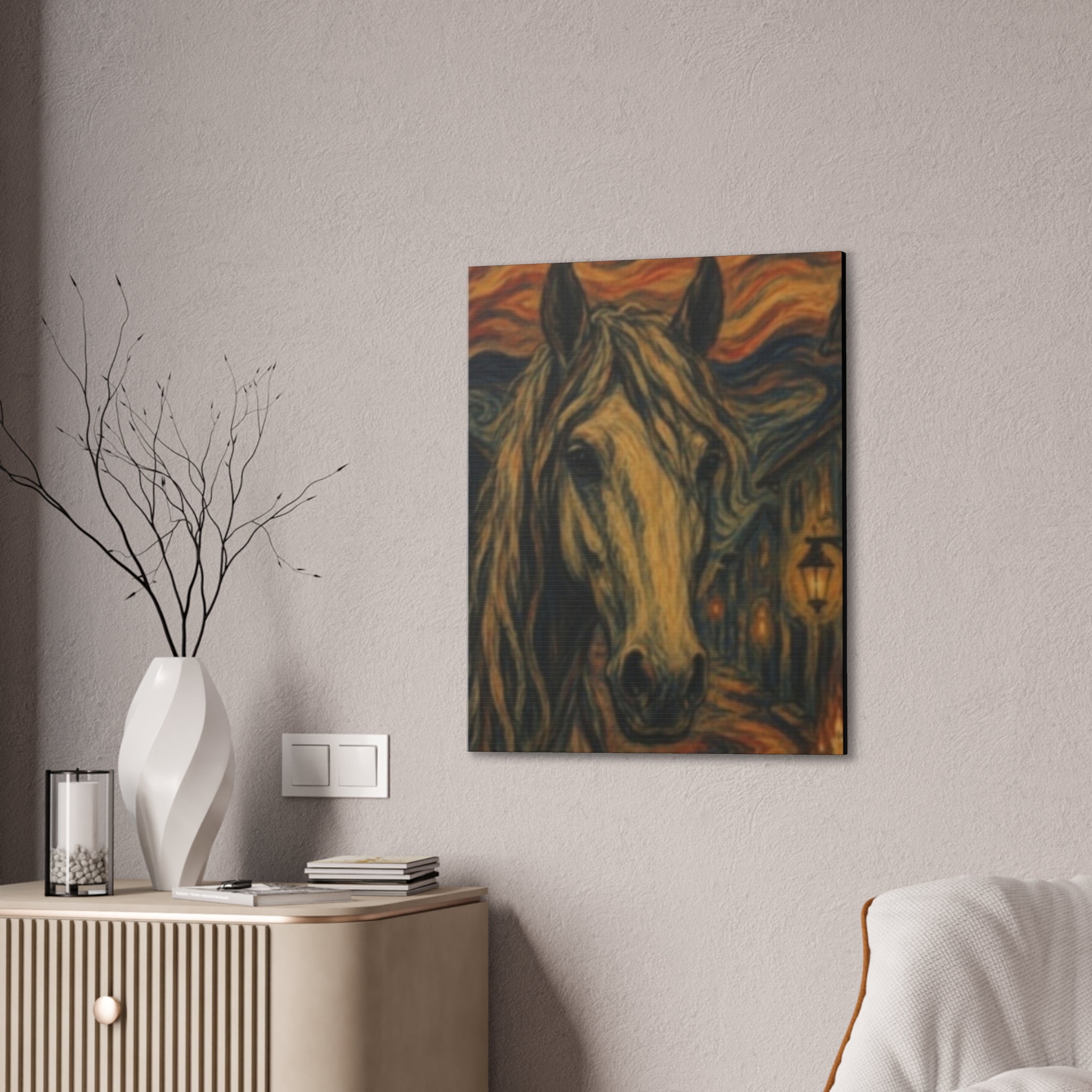 The Silent Wanderer  Canvas Stretched, 0.75"
