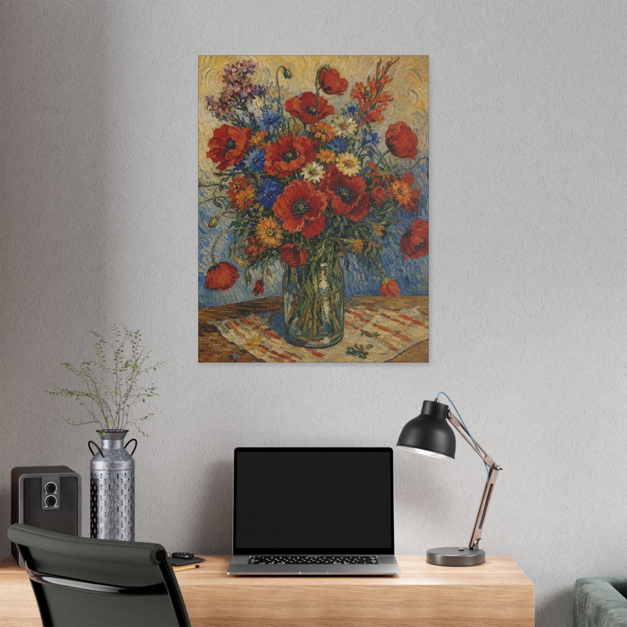 Wildflower Symphony  Classic Stretched Canvas